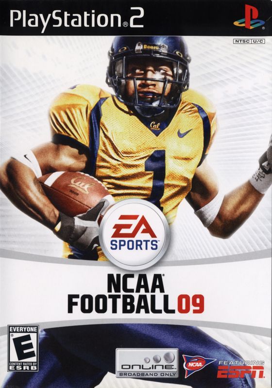 NCAA Football 09 box art for Playstation 2